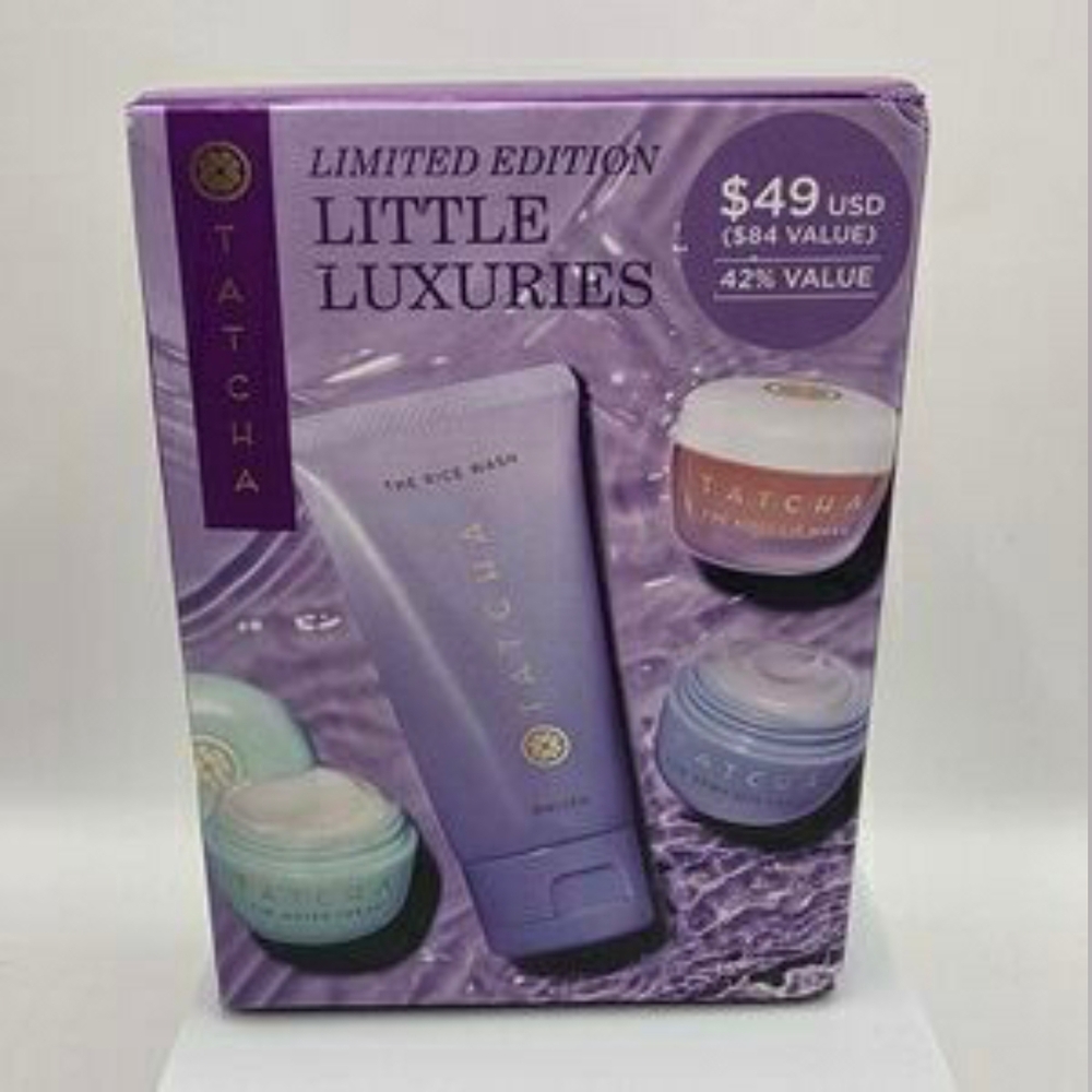 4PC🔮Set Need🔮BNIB LE Tatcha 4PC LITTLE LUXURIES Value Skincare Gift Set!$84V! - Picture 5 of 15